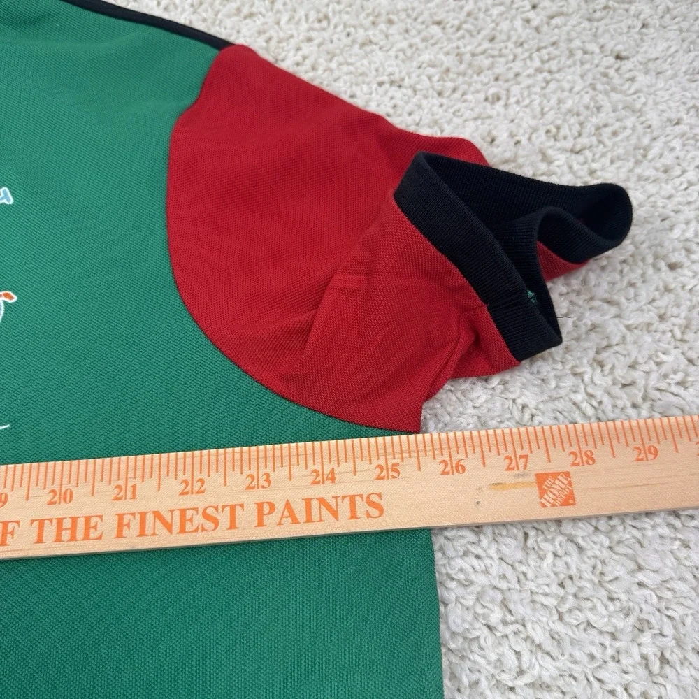 NWT Polo Ralph Lauren Big Pony Polo Mens XL Color Block Green Red Yellow
